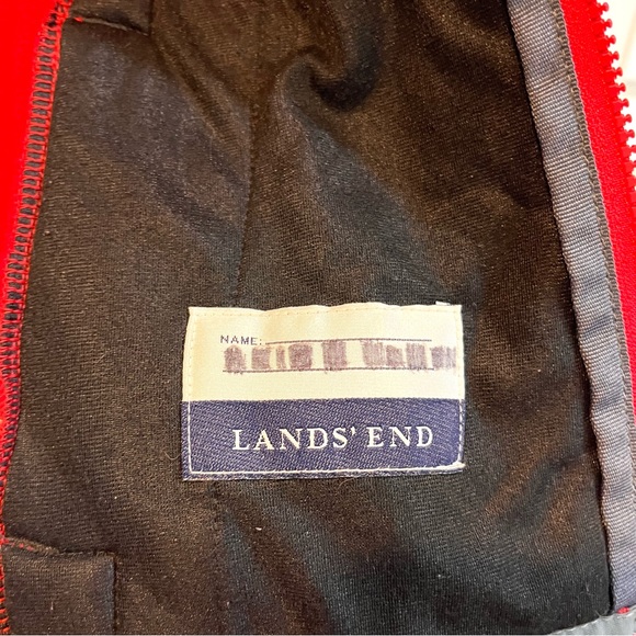 Lands End zip up Fleece jacket - Picture 8 of 8